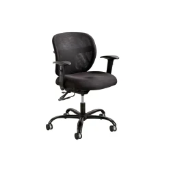 24/7 Big and Tall Mesh Back Ergonomic Task Chair with Arms-500 lb capacity