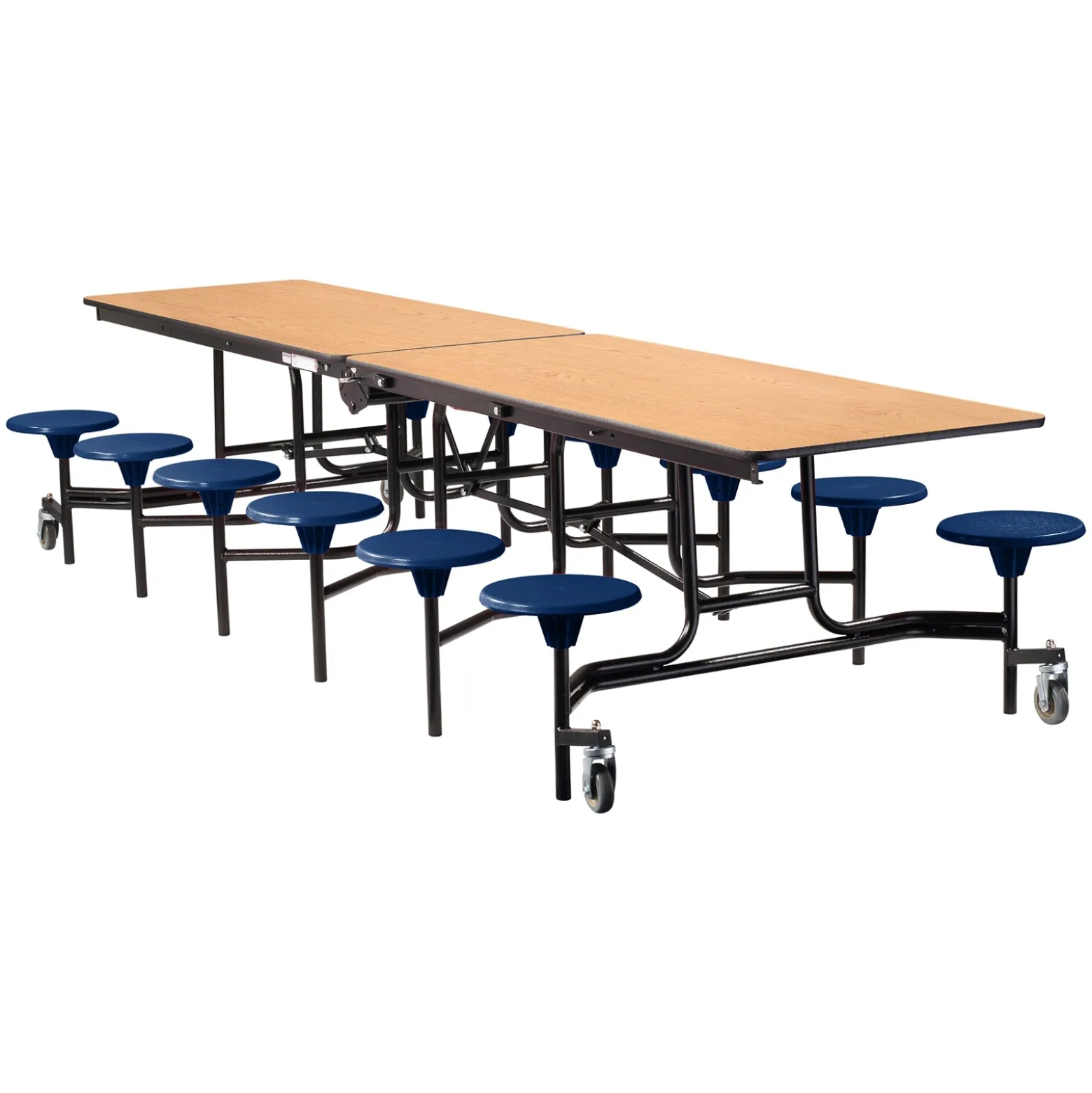 12' Cafeteria Table with 12 Stools - 30"W x 145"D