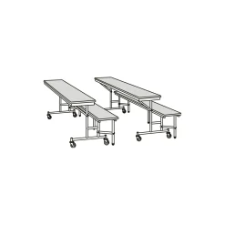 8' Convertible Bench