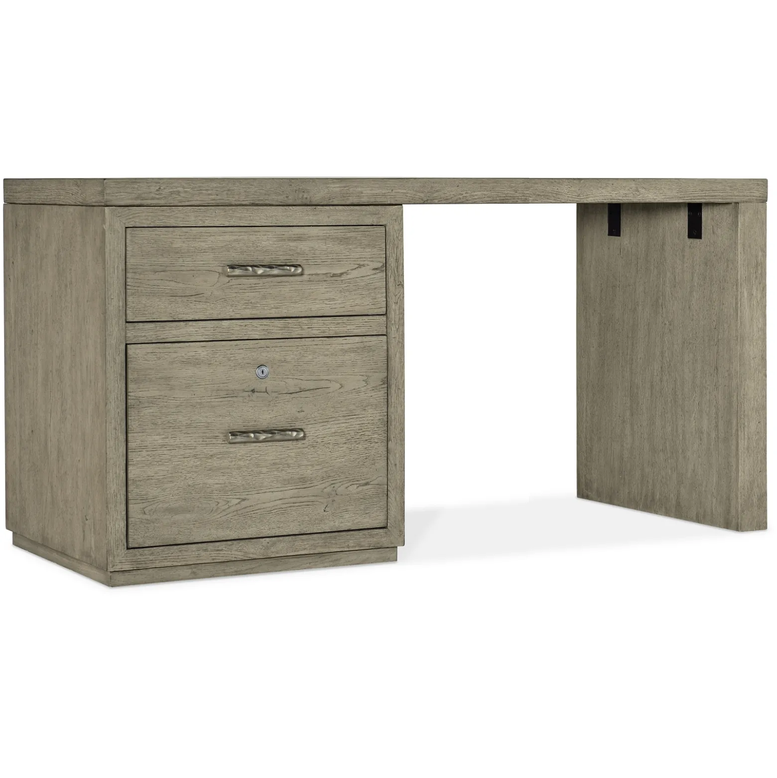 60" Desk w/File