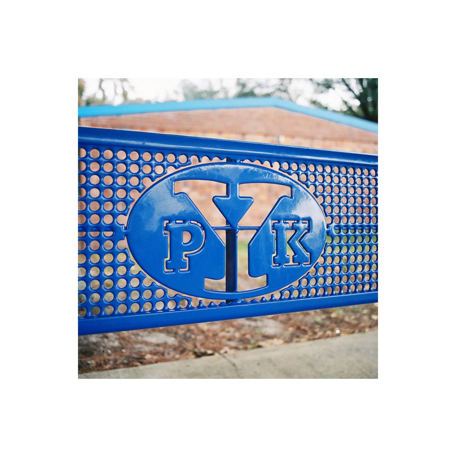 6 ft Custom Logo Outdoor Bench