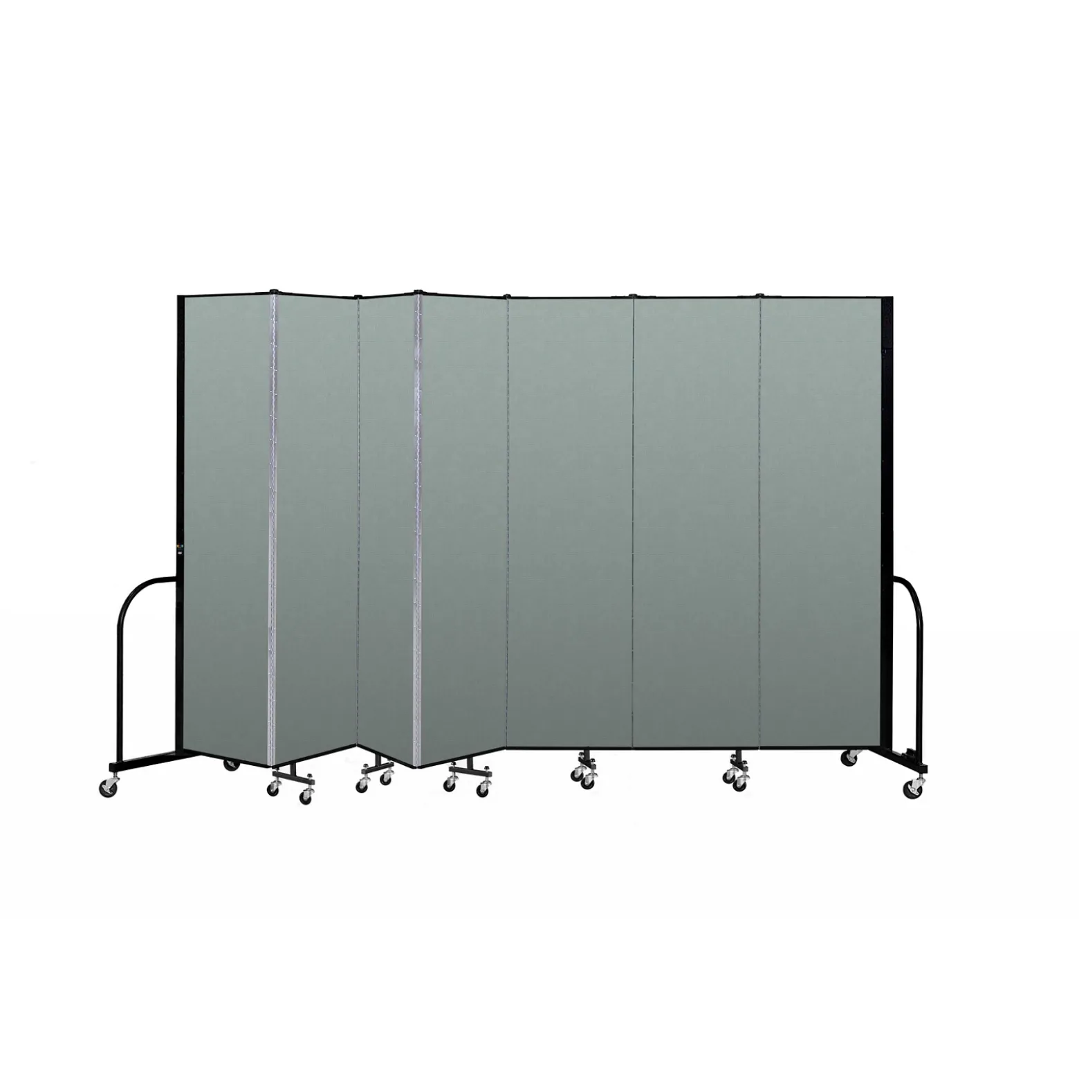 13 Ft. Rolling Partition Wall with 7 Panels