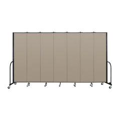 13 Ft. Rolling Partition Wall with 7 Panels