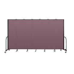 13 Ft. Rolling Partition Wall with 7 Panels