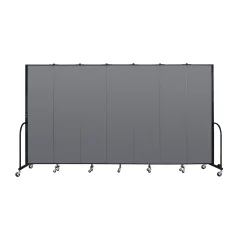 13 Ft. Rolling Partition Wall with 7 Panels