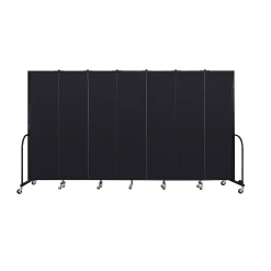 13 Ft. Rolling Partition Wall with 7 Panels