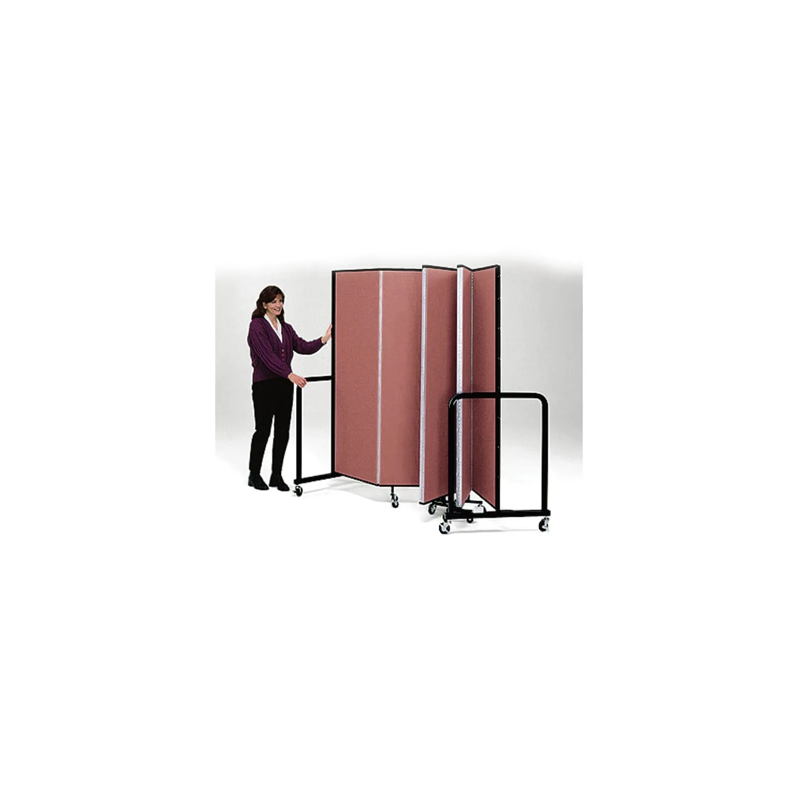 13 Ft. Rolling Partition Wall with 7 Panels