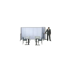 6' High Room Divider (7 Panels)