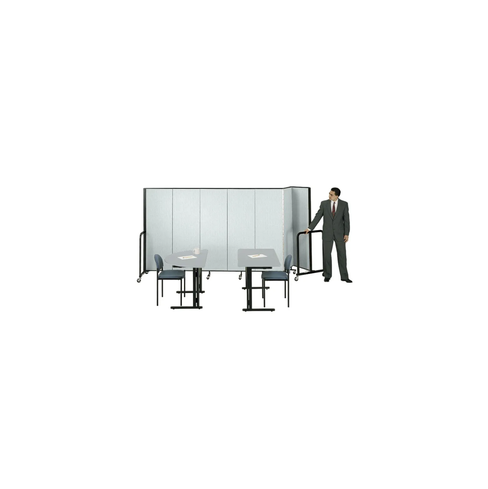 6' High Room Divider (7 Panels)