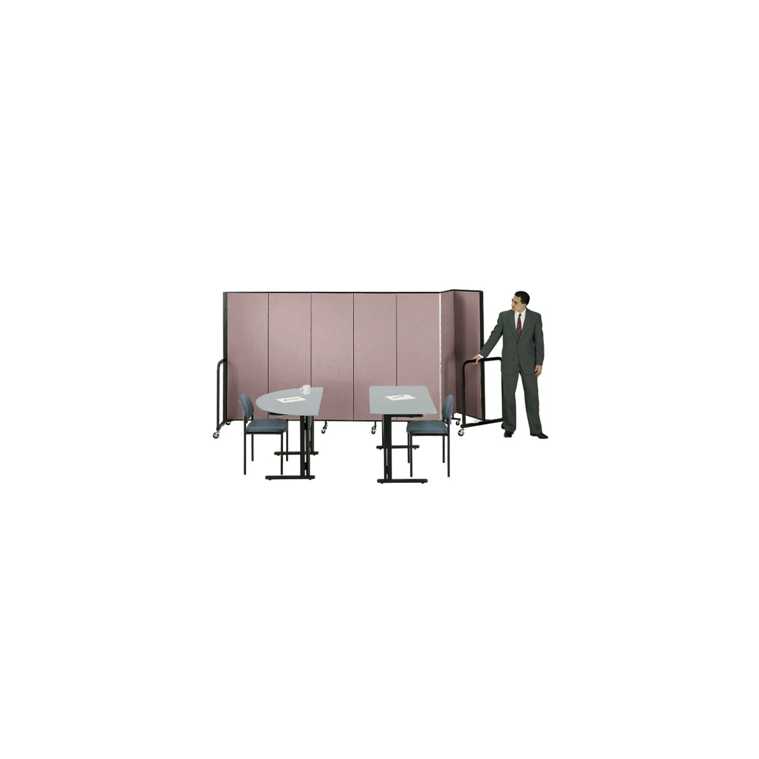 6' High Room Divider (7 Panels)