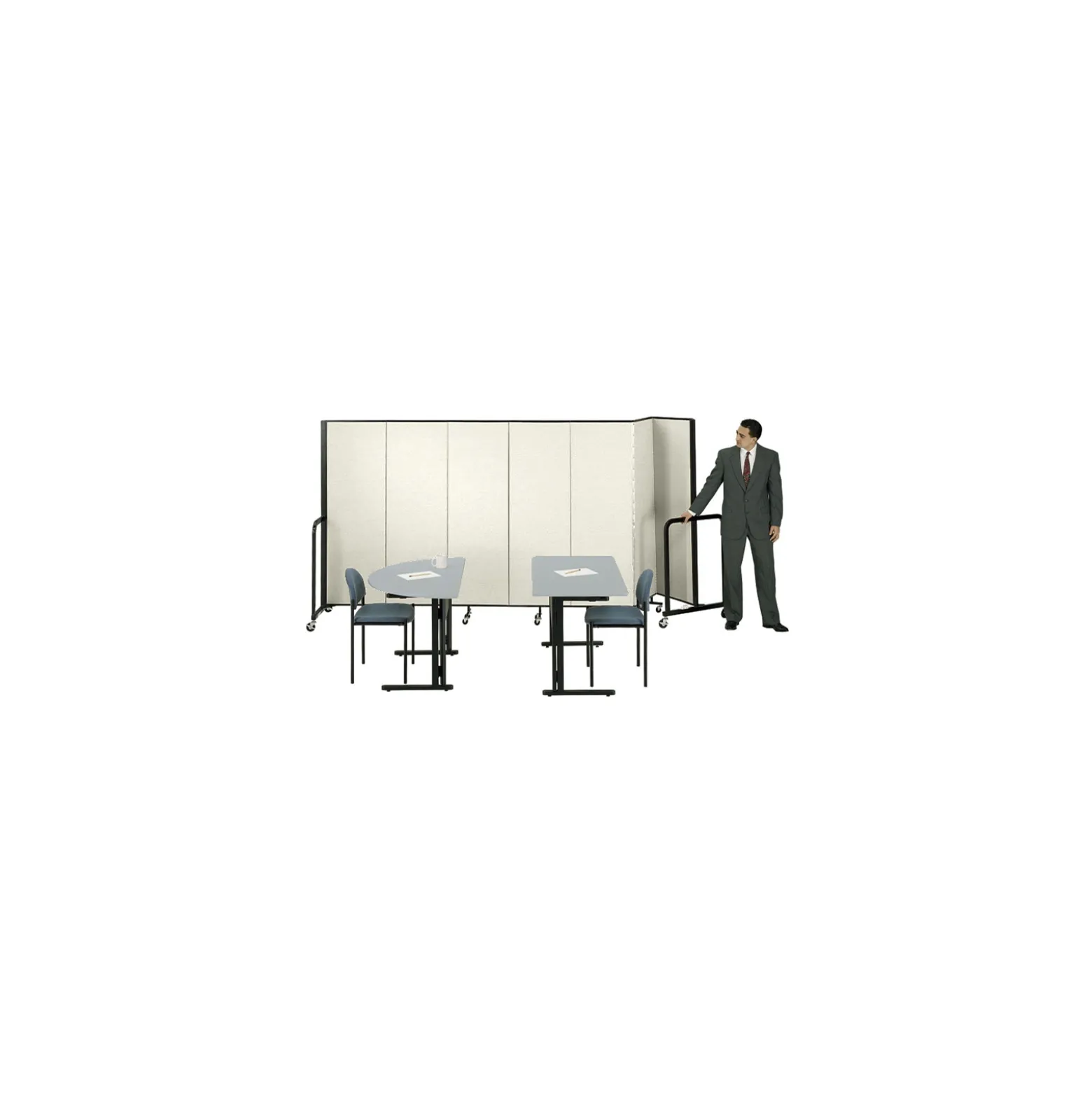 6' High Room Divider (7 Panels)
