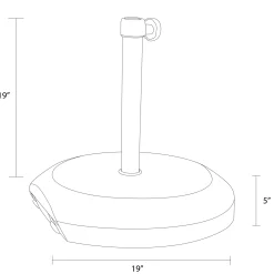 75 lb Umbrella Base