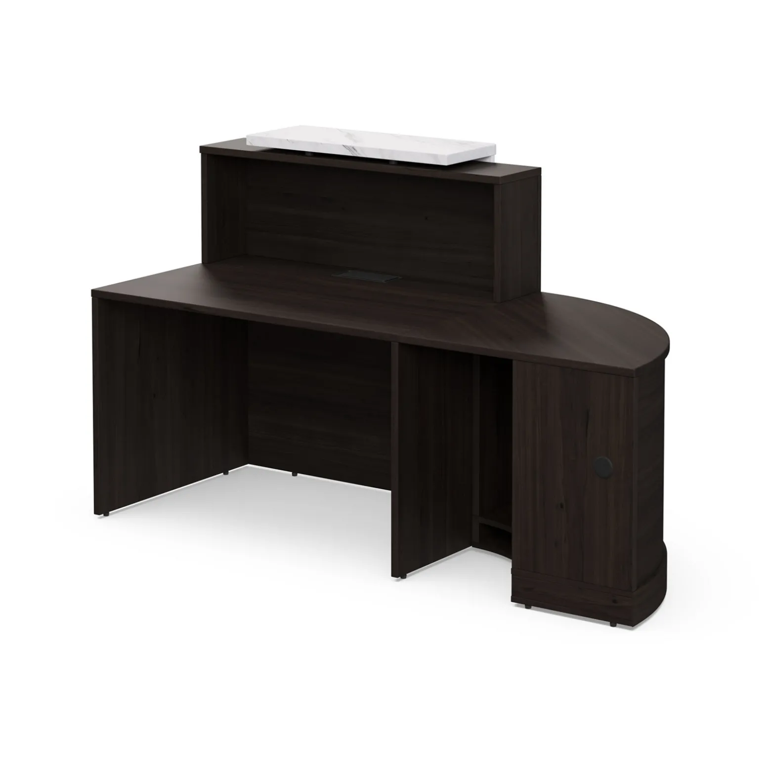 47" Reception Desk w/ Curve