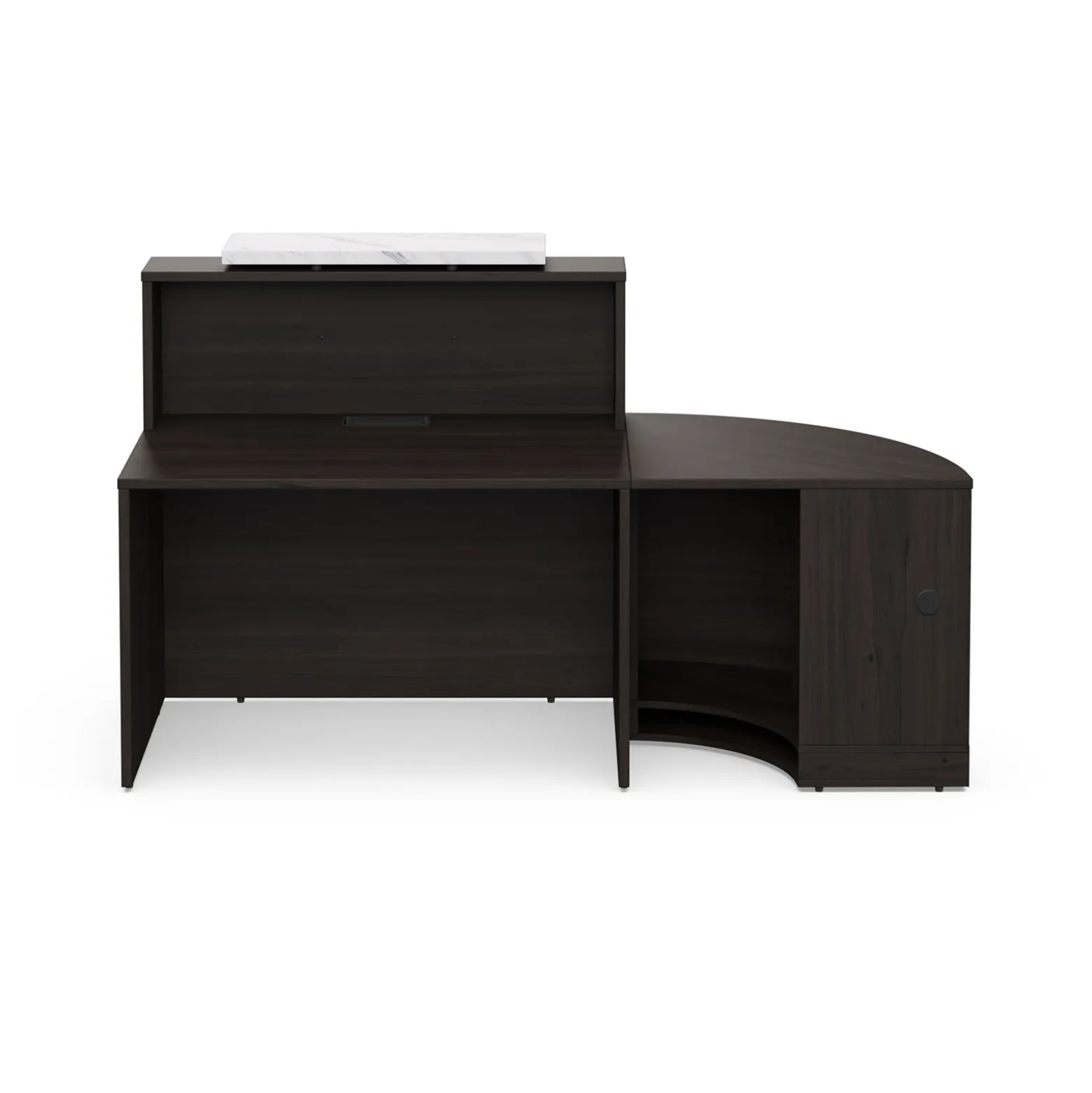 47" Reception Desk w/ Curve