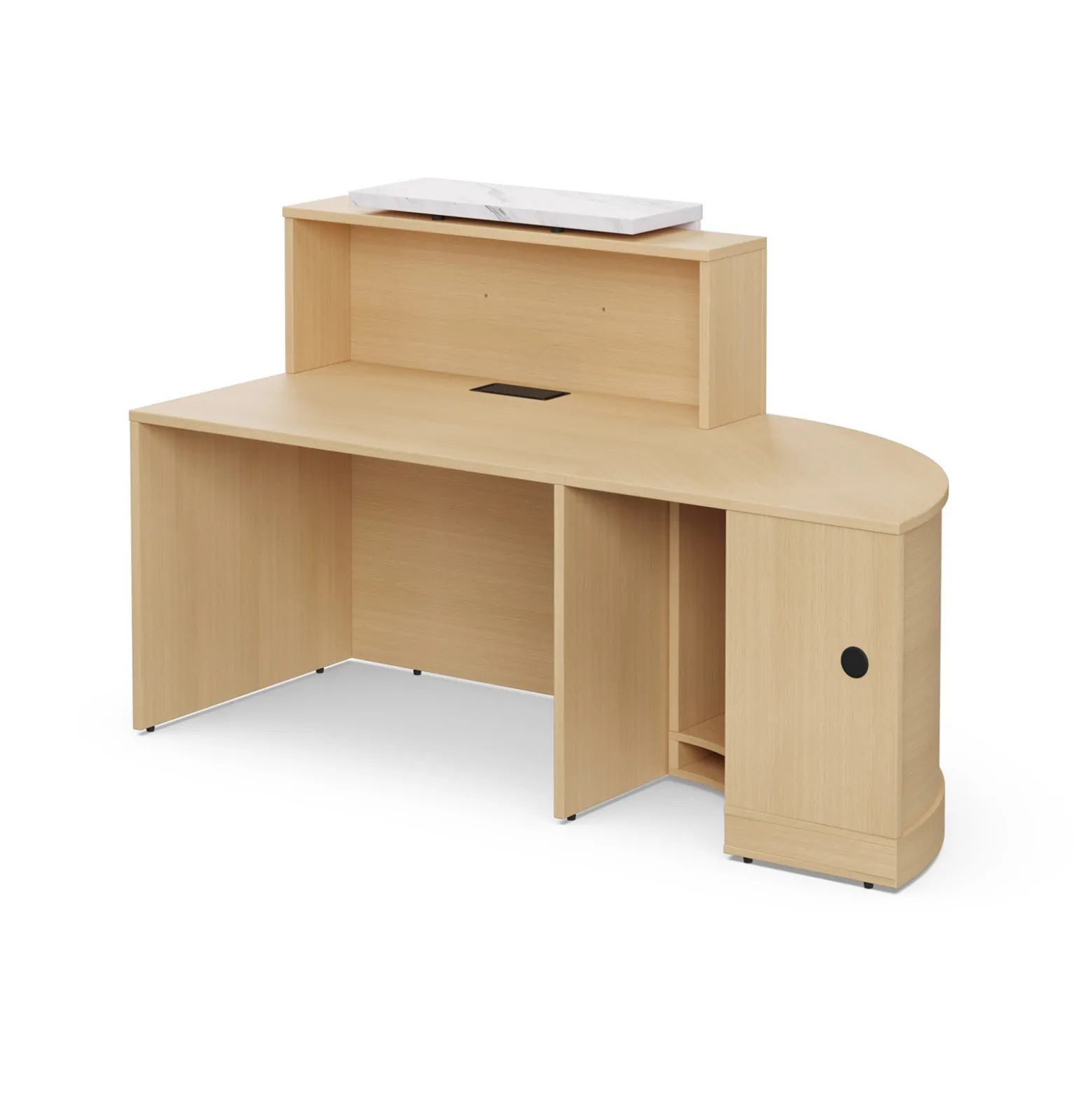 47" Reception Desk w/ Curve