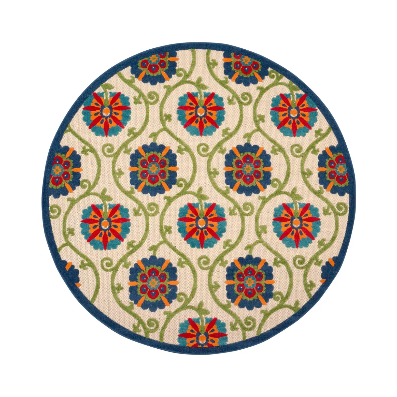 7'10" Round Area Rug