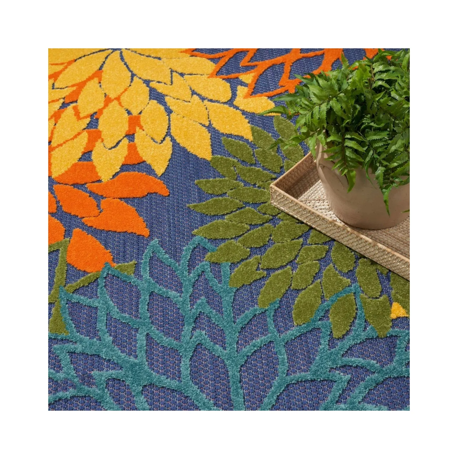 7'10" Round Area Rug