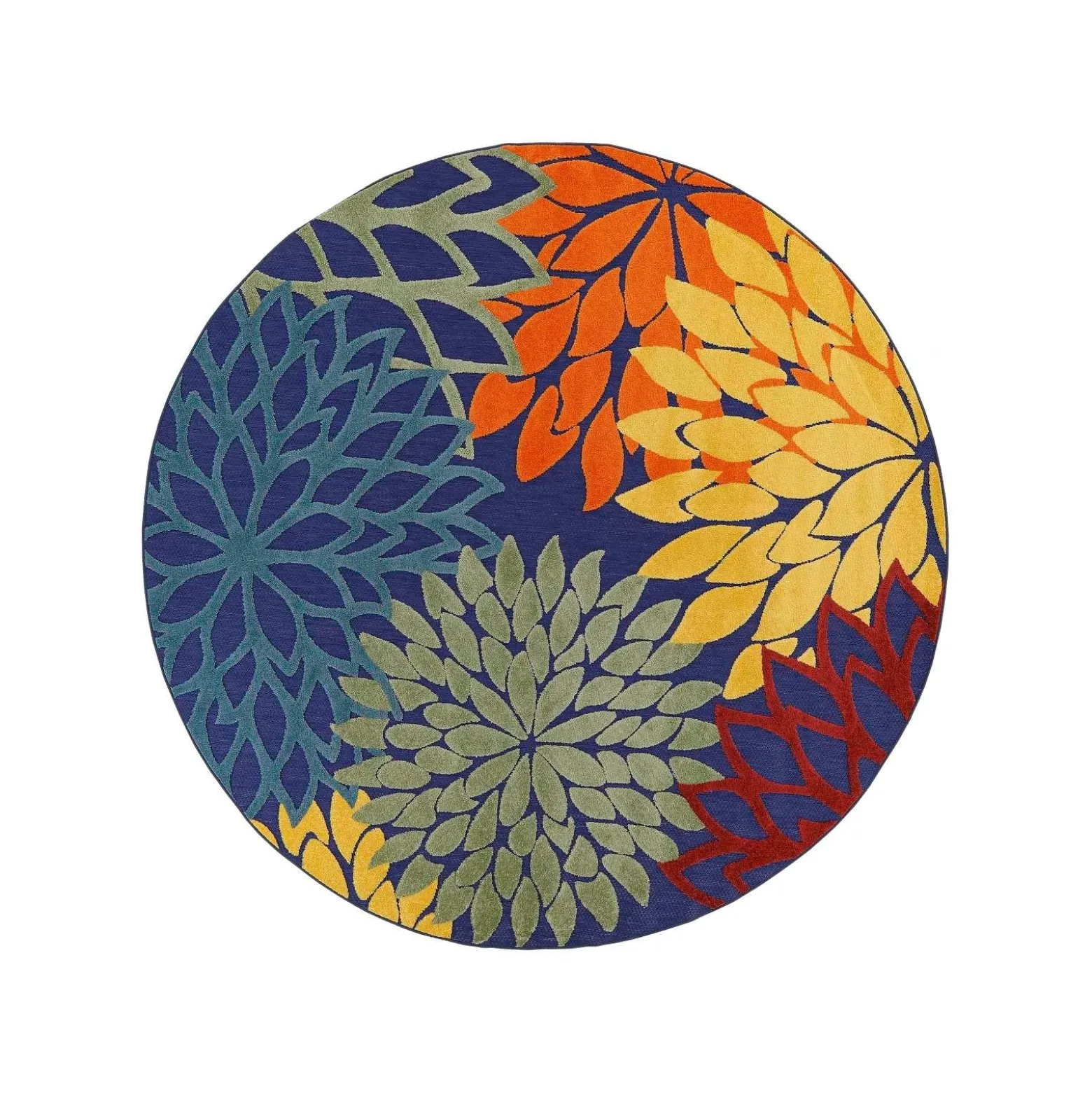 7'10" Round Area Rug