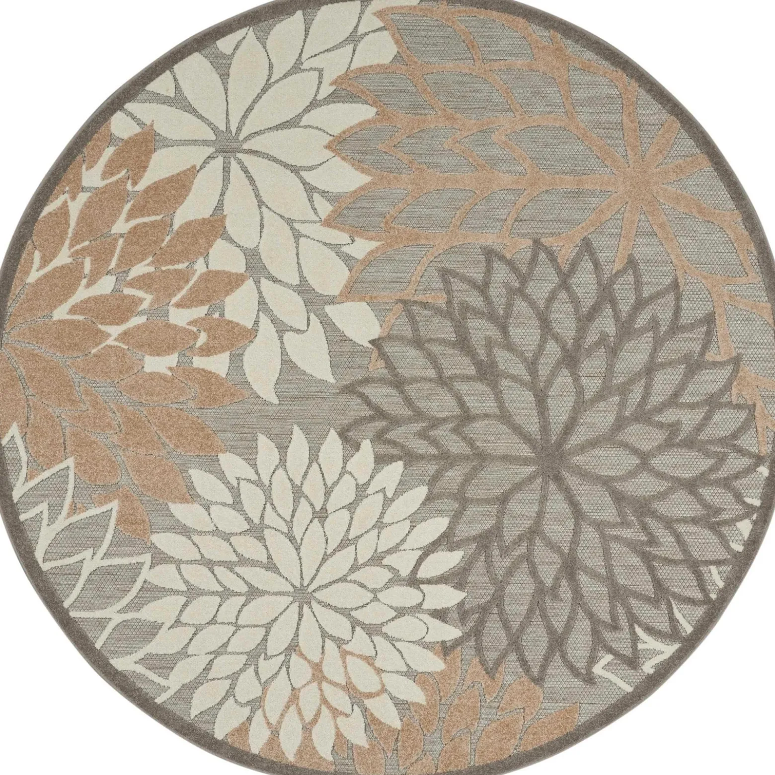 7'10" Round Area Rug