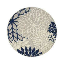 4' Round Area Rug