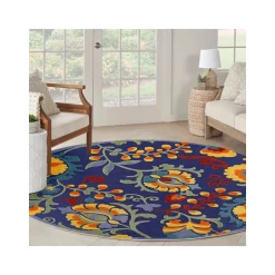 7'10" Round Area Rug