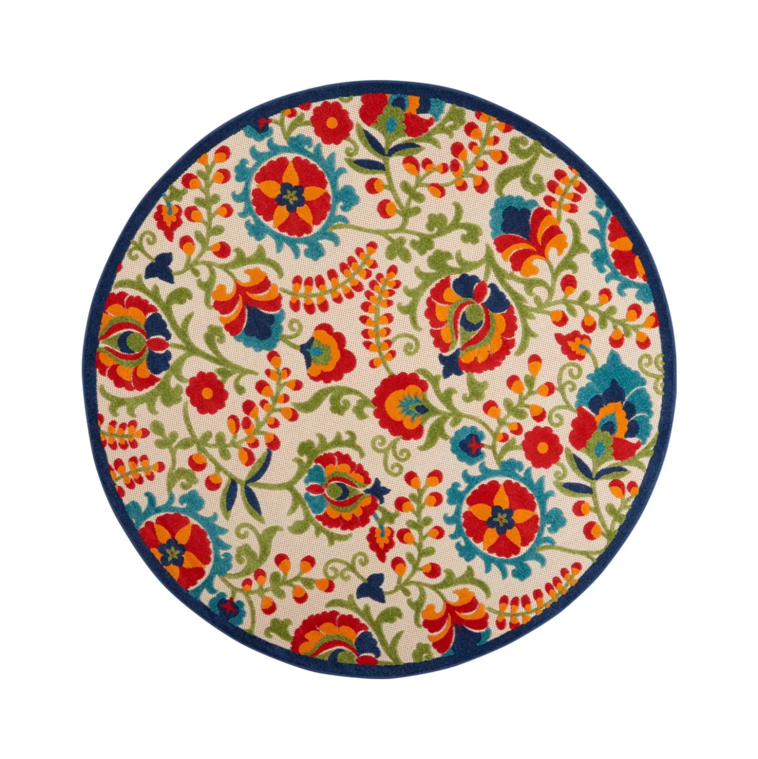 7'10" Round Area Rug
