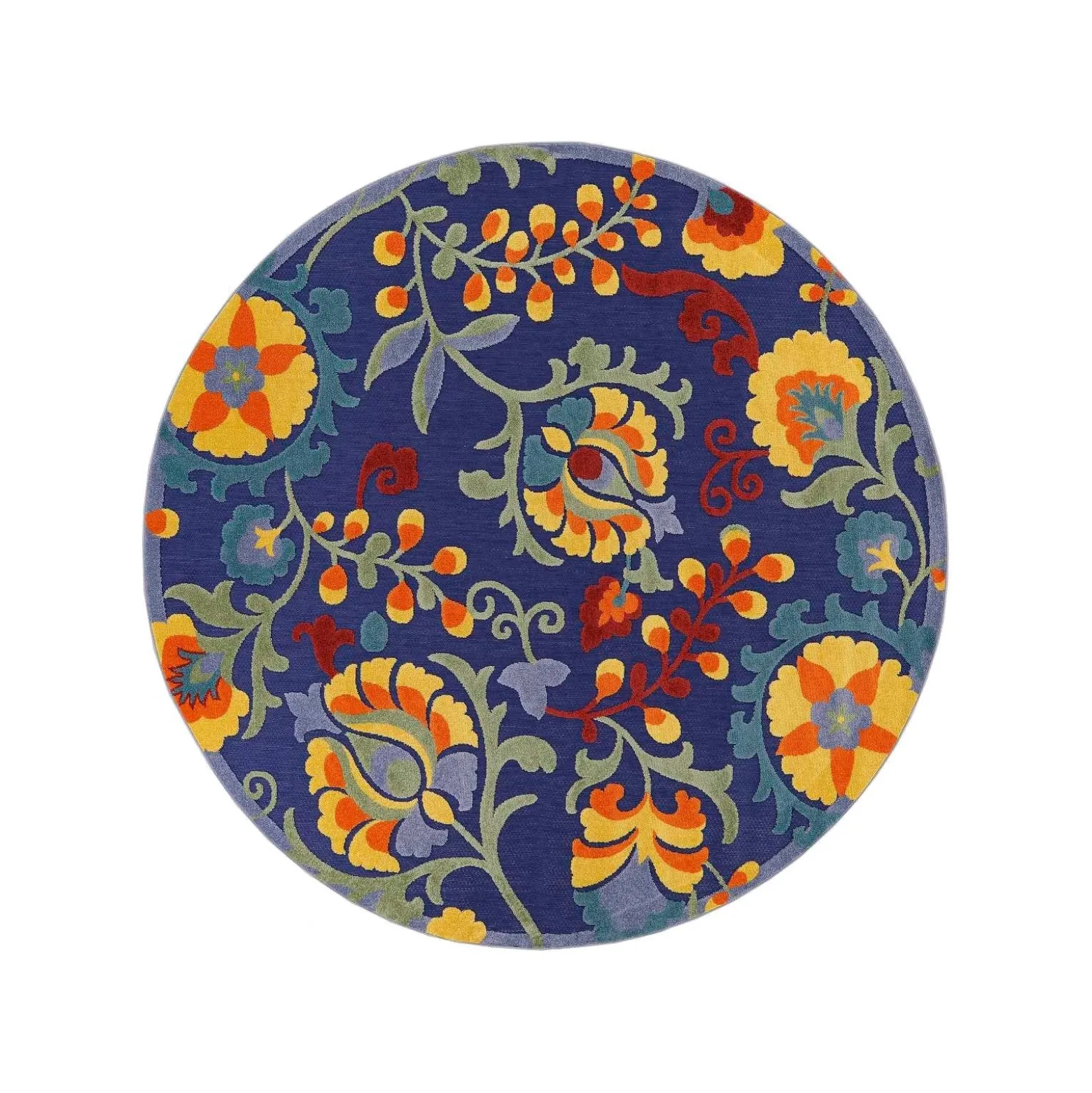 7'10" Round Area Rug