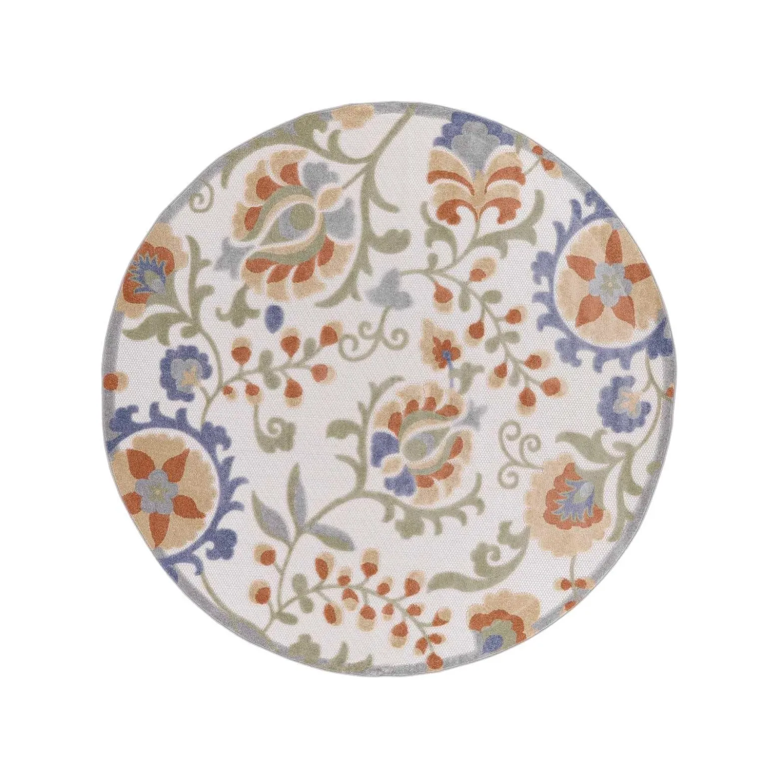 7'10" Round Area Rug