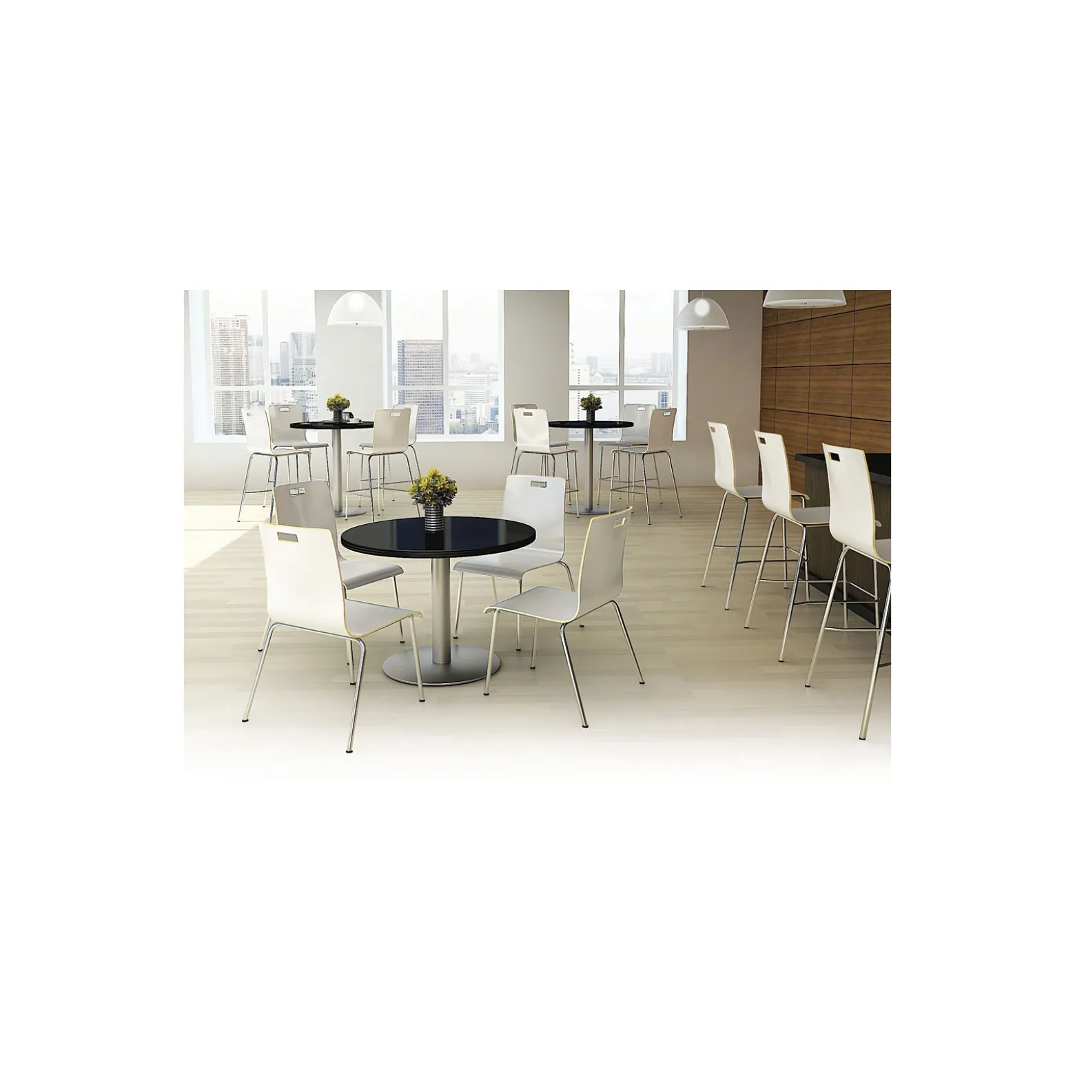 36" Round Barista Standard Height Table