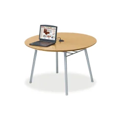 48" Round Conference Table with Data Port