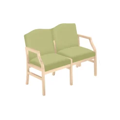 2 Seat Sofa in Heavy Duty Upholstery