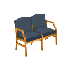 2 Seat Sofa in Heavy Duty Upholstery