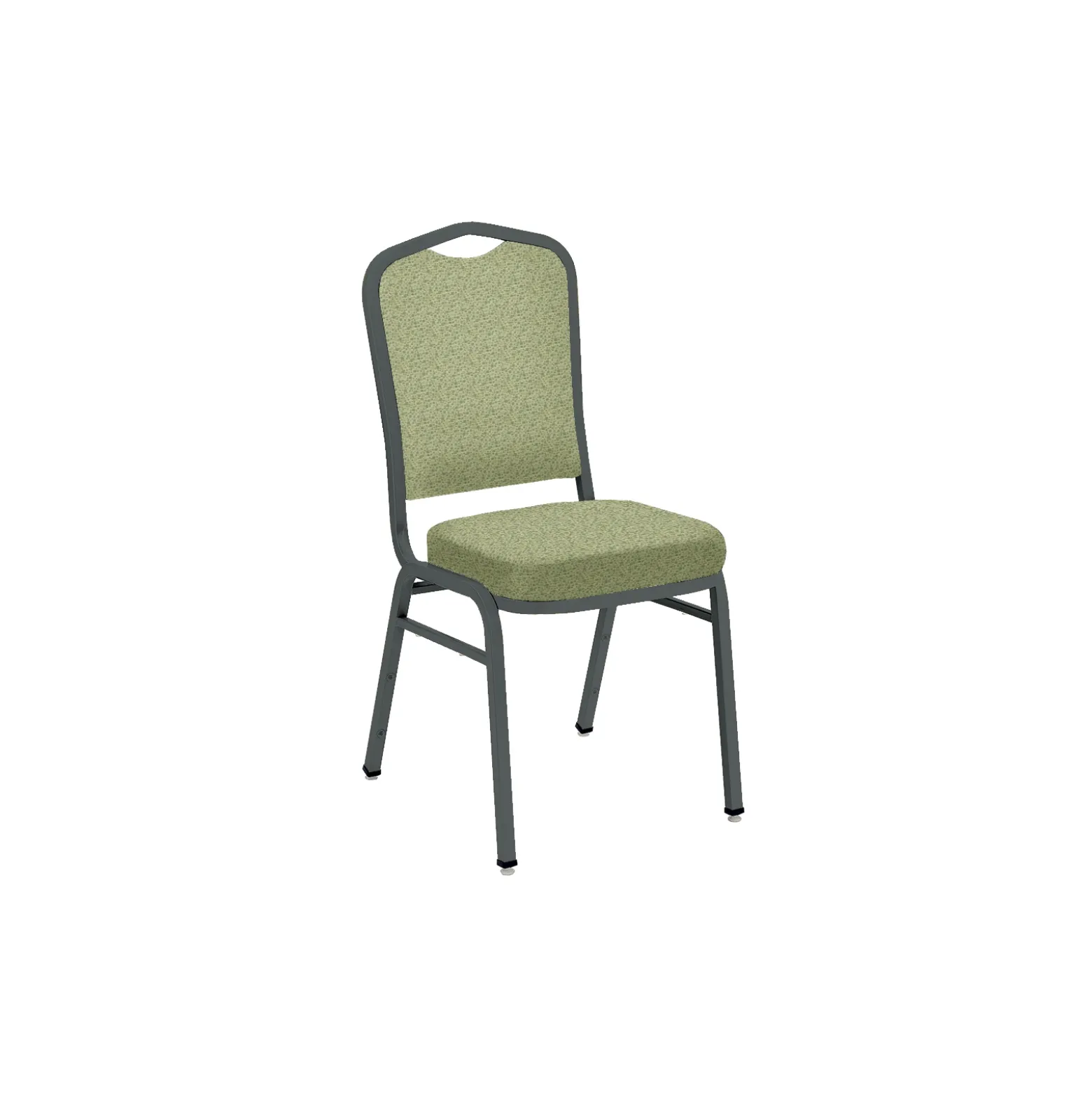 1800 Series Big and Tall Armless Fabric Banquet Chair