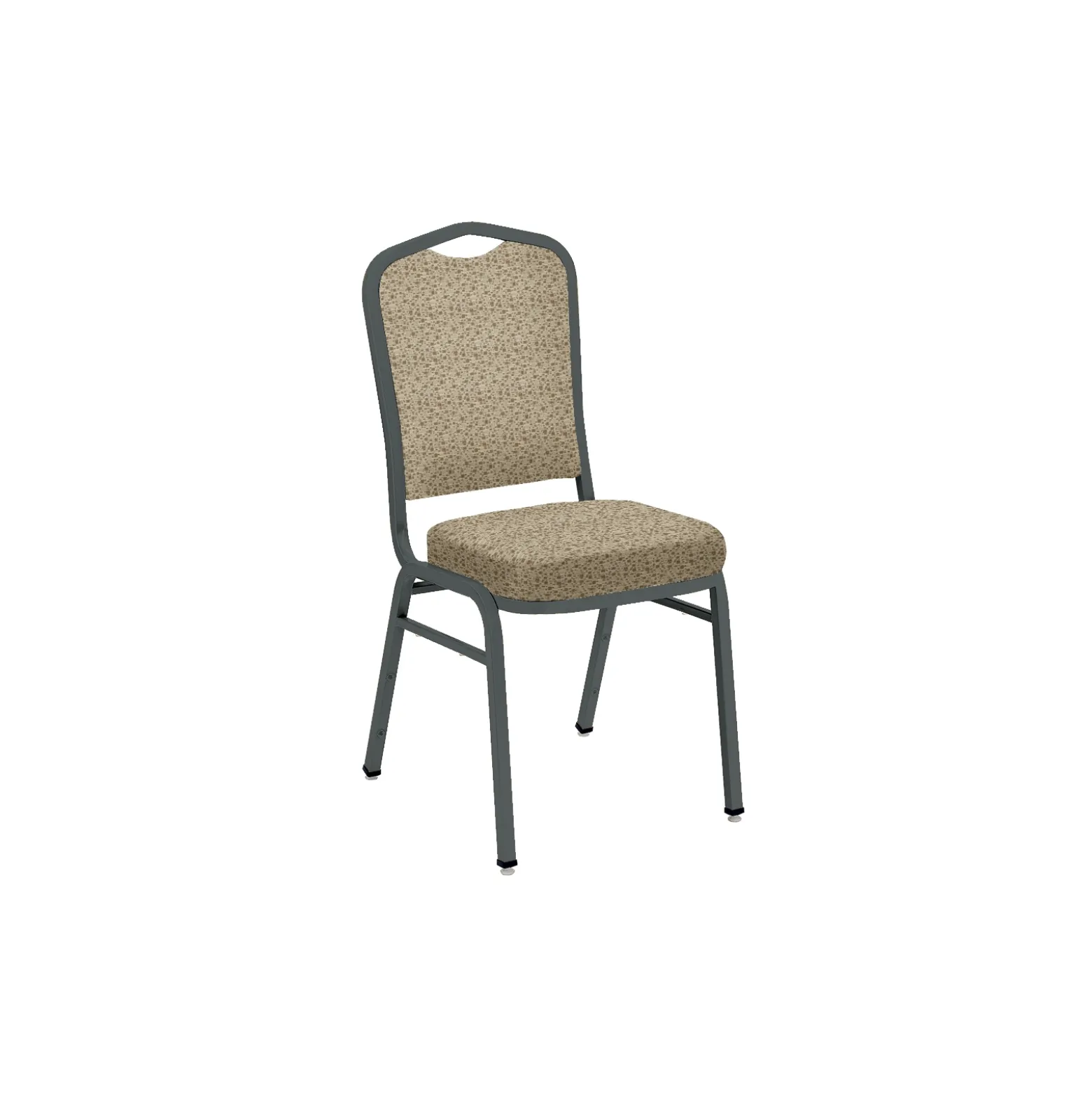 1800 Series Big and Tall Armless Fabric Banquet Chair