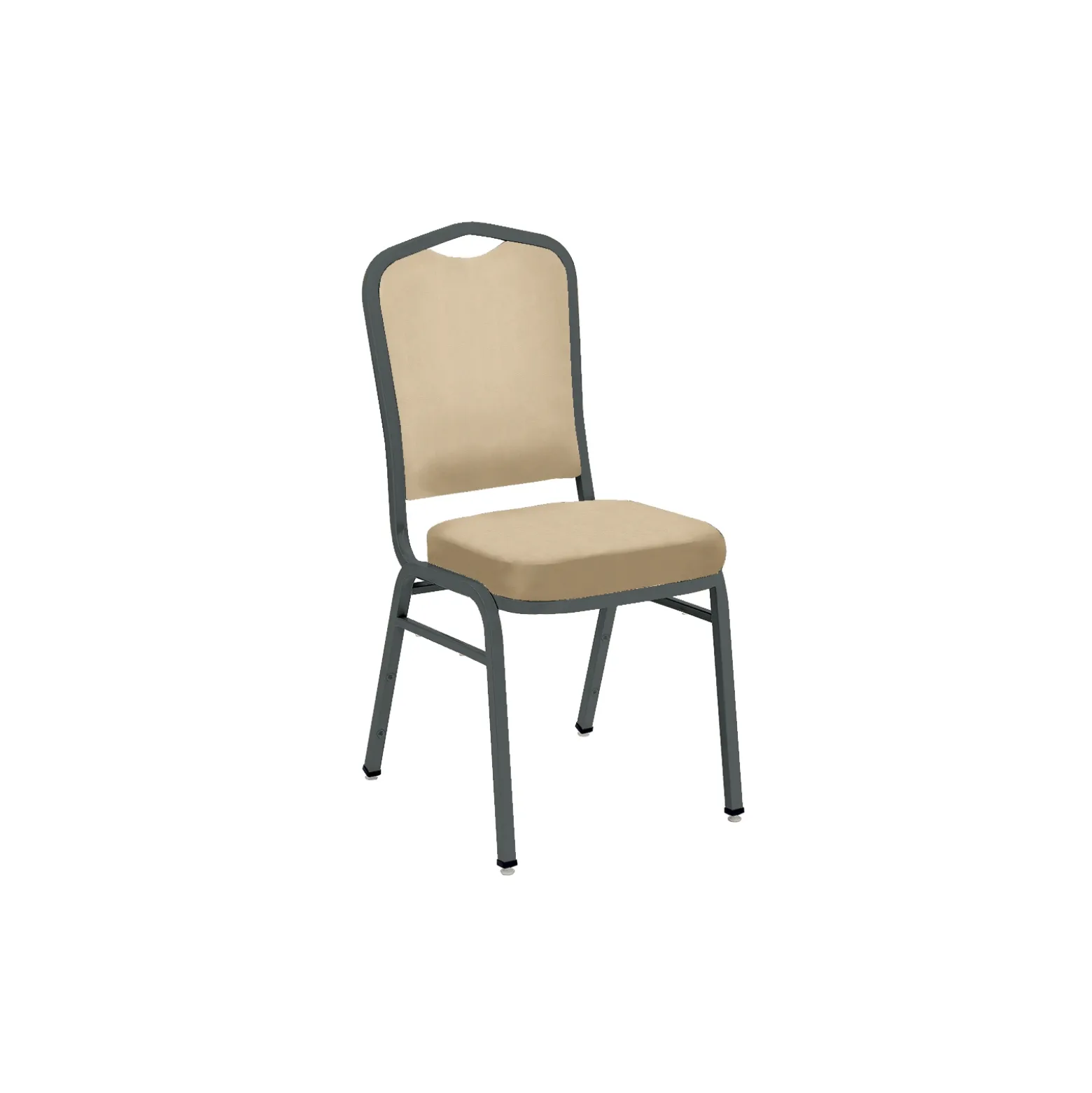 1800 Series Big and Tall Armless Fabric Banquet Chair