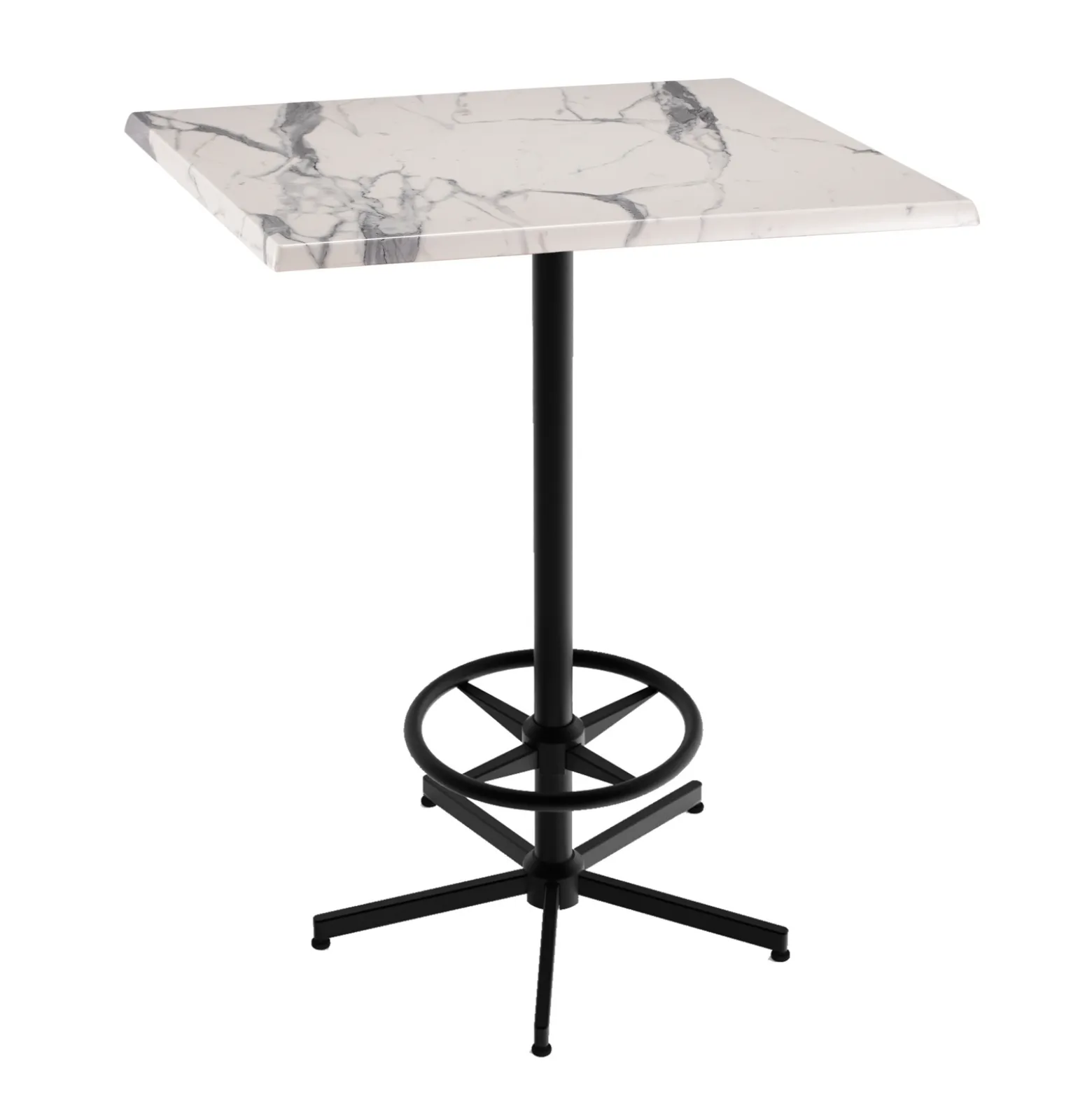 30" Square Indoor/Outdoor Table - 42"H