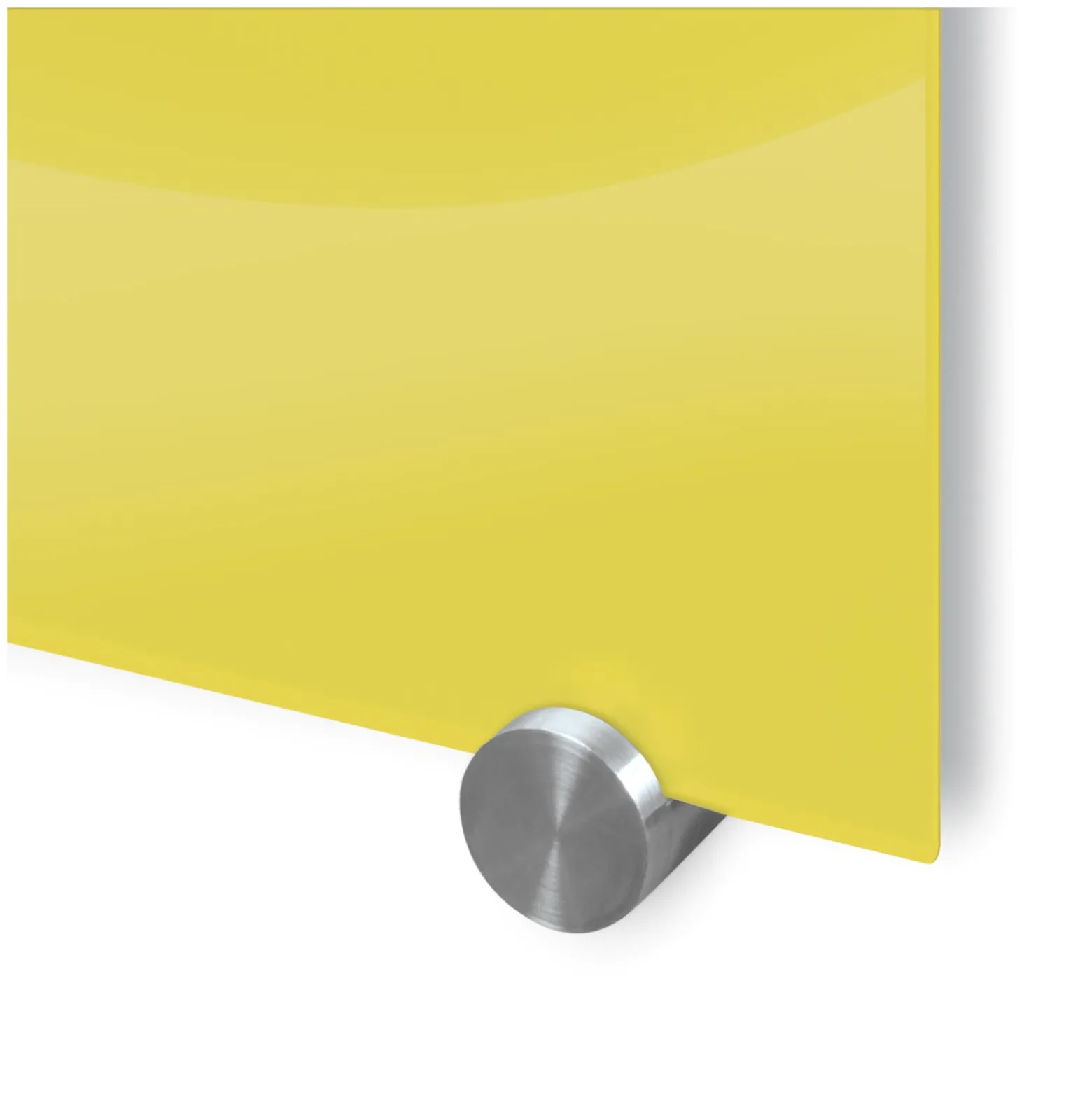 8' W x 4' H Magnetic Square Corner Glass Board