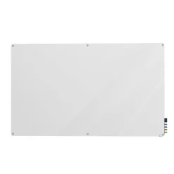 6' W x 4' H Magnetic Square Corner Glass Board