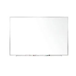 5' W x 4' H Porcelain White Board with Aluminum Frame