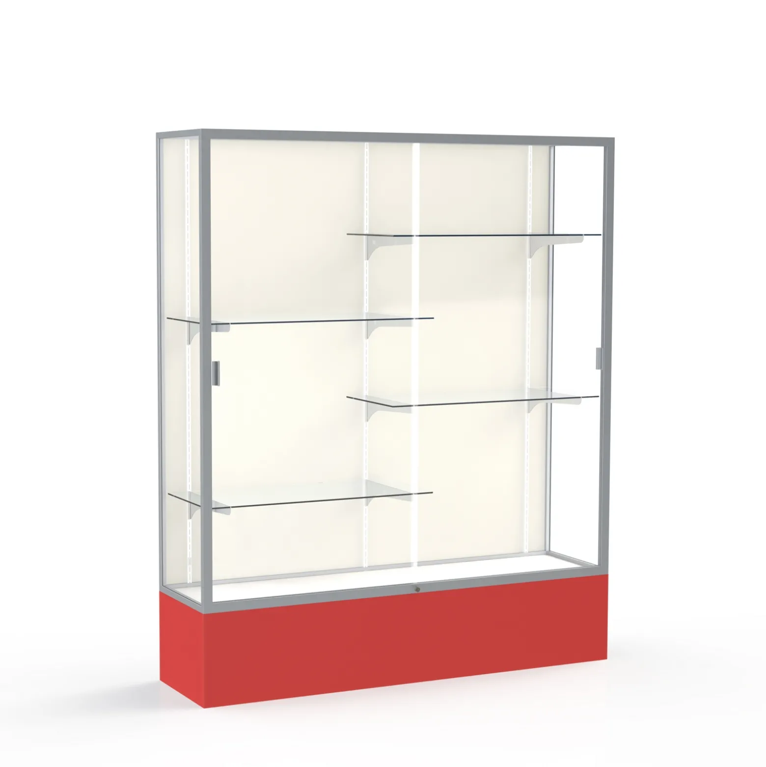 60" Wide Spirit Display Case with Fabric Back