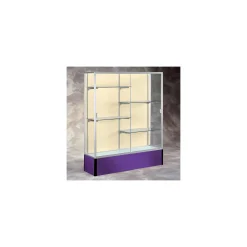 60" Wide Spirit Display Case with Fabric Back