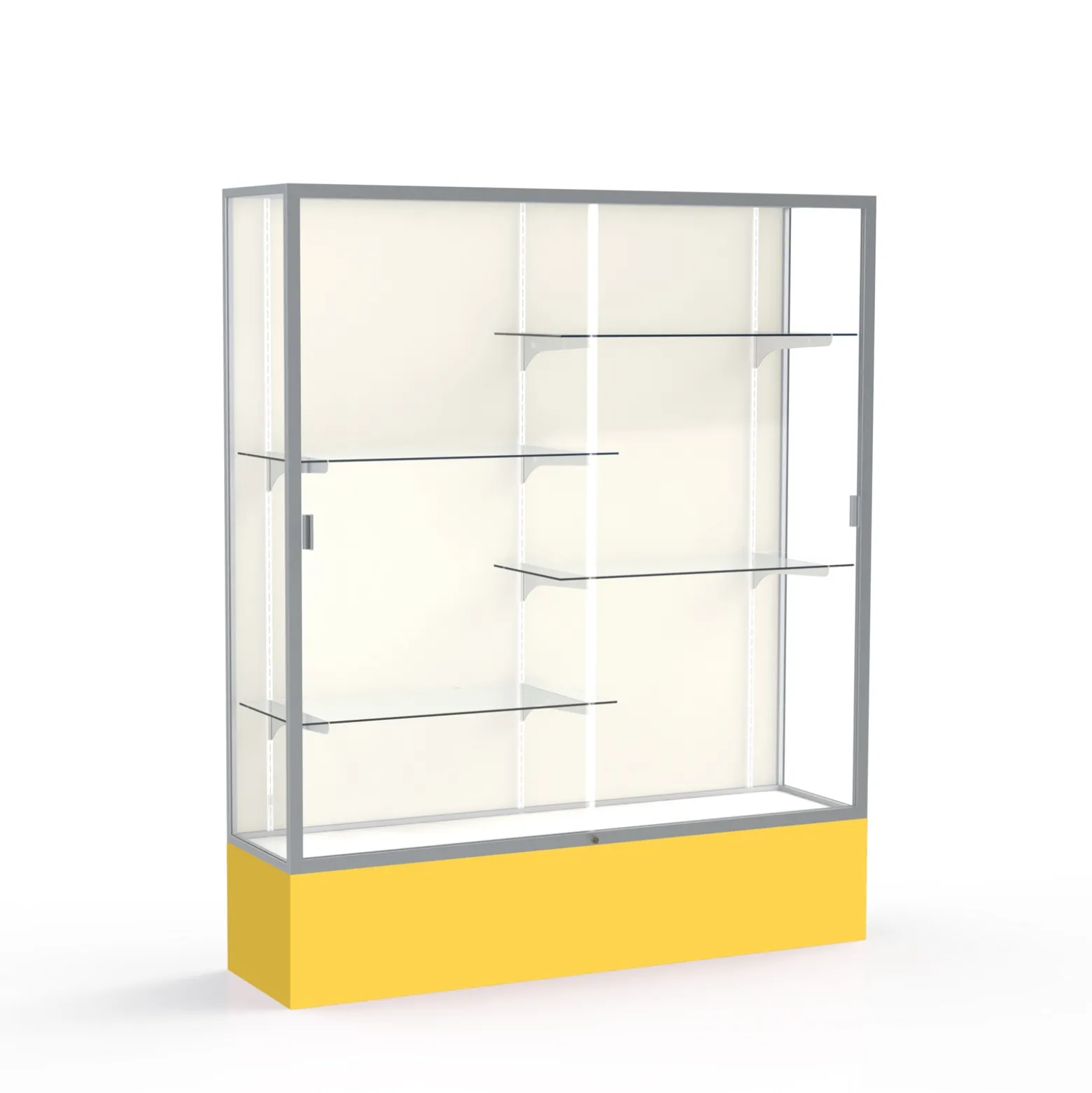 60" Wide Spirit Display Case with Fabric Back