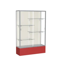 48" Wide Spirit Display Case with Fabric Back