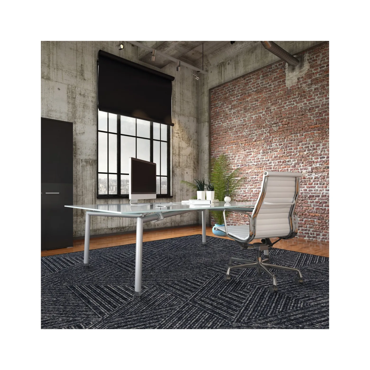 Above Board 7'8" x 10'9" Area Rug