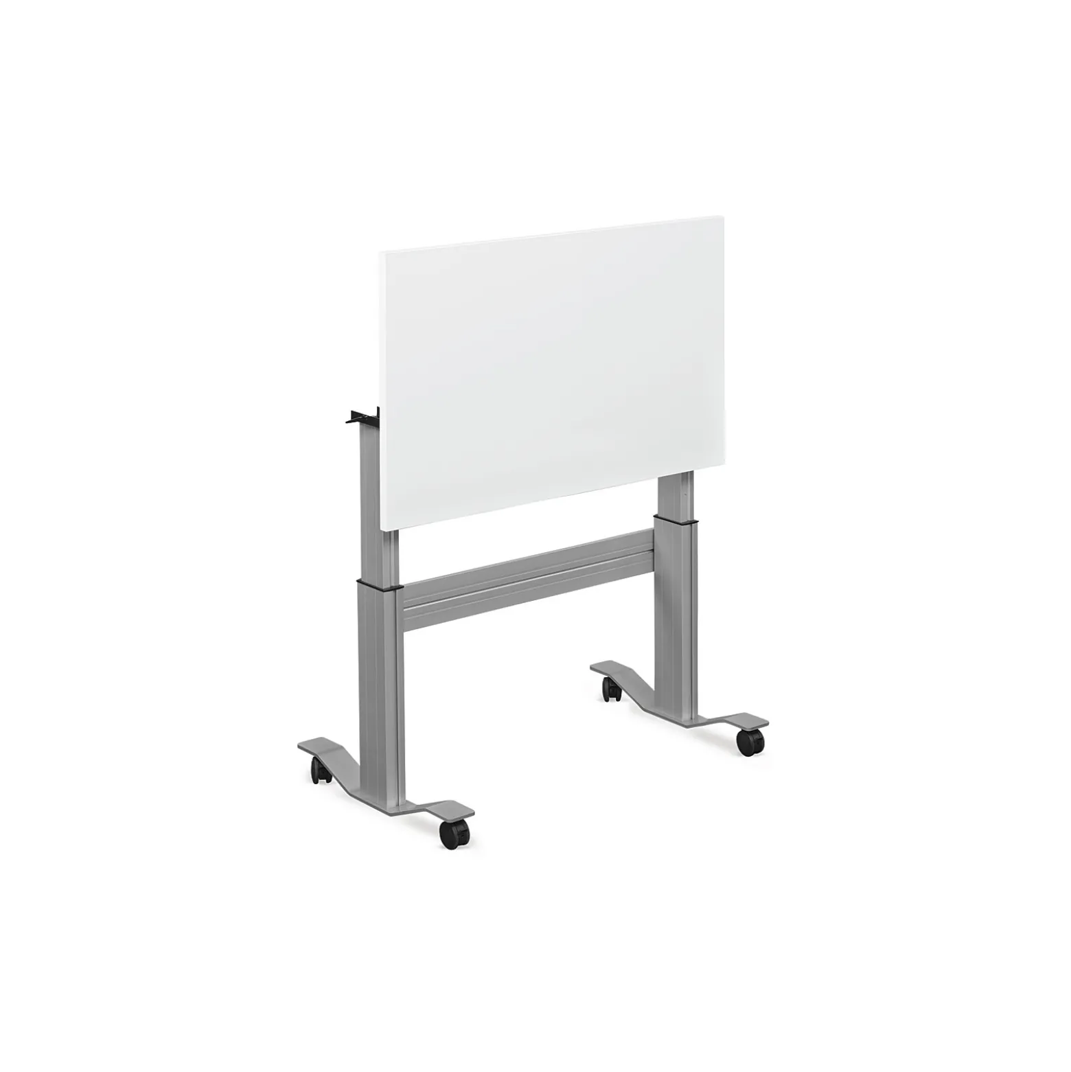 Adjustable Height Flip Top Whiteboard Table - 48"W