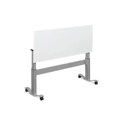 Adjustable Height Flip Top Whiteboard Table - 60