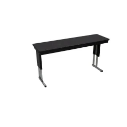 Adjustable Height Folding Leg Seminar Table - 60" x 24"