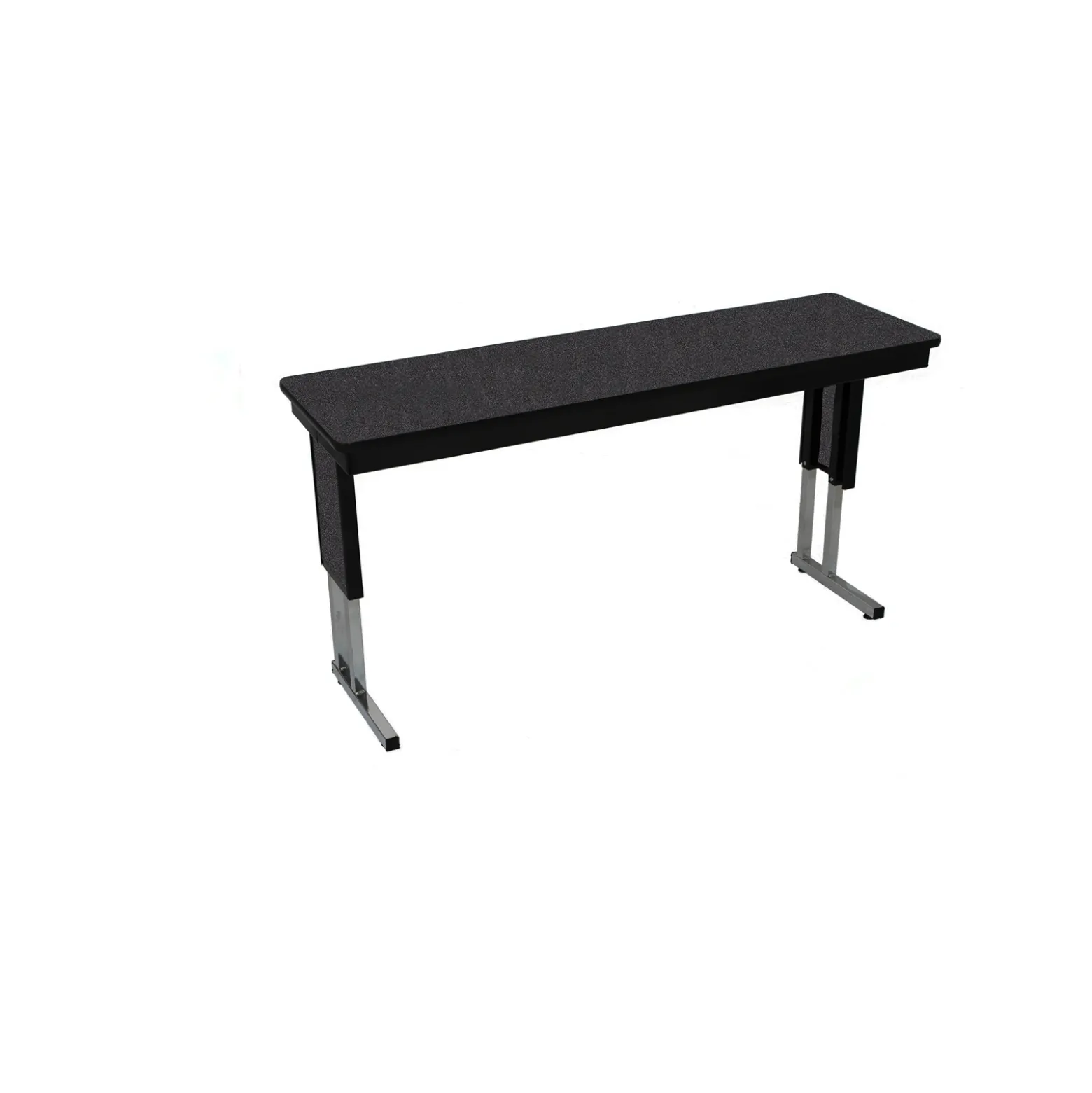 Adjustable Height Folding Leg Seminar Table - 60" x 24"