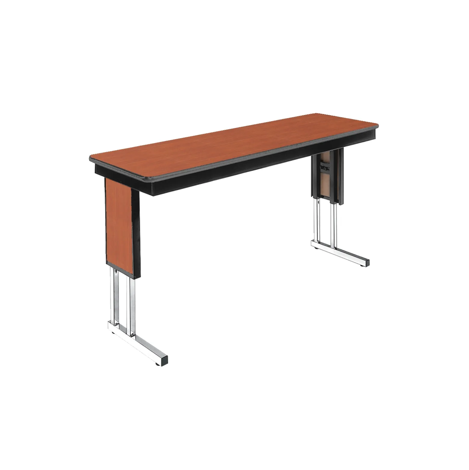 Adjustable Height Folding Leg Seminar Table - 72" x 18"