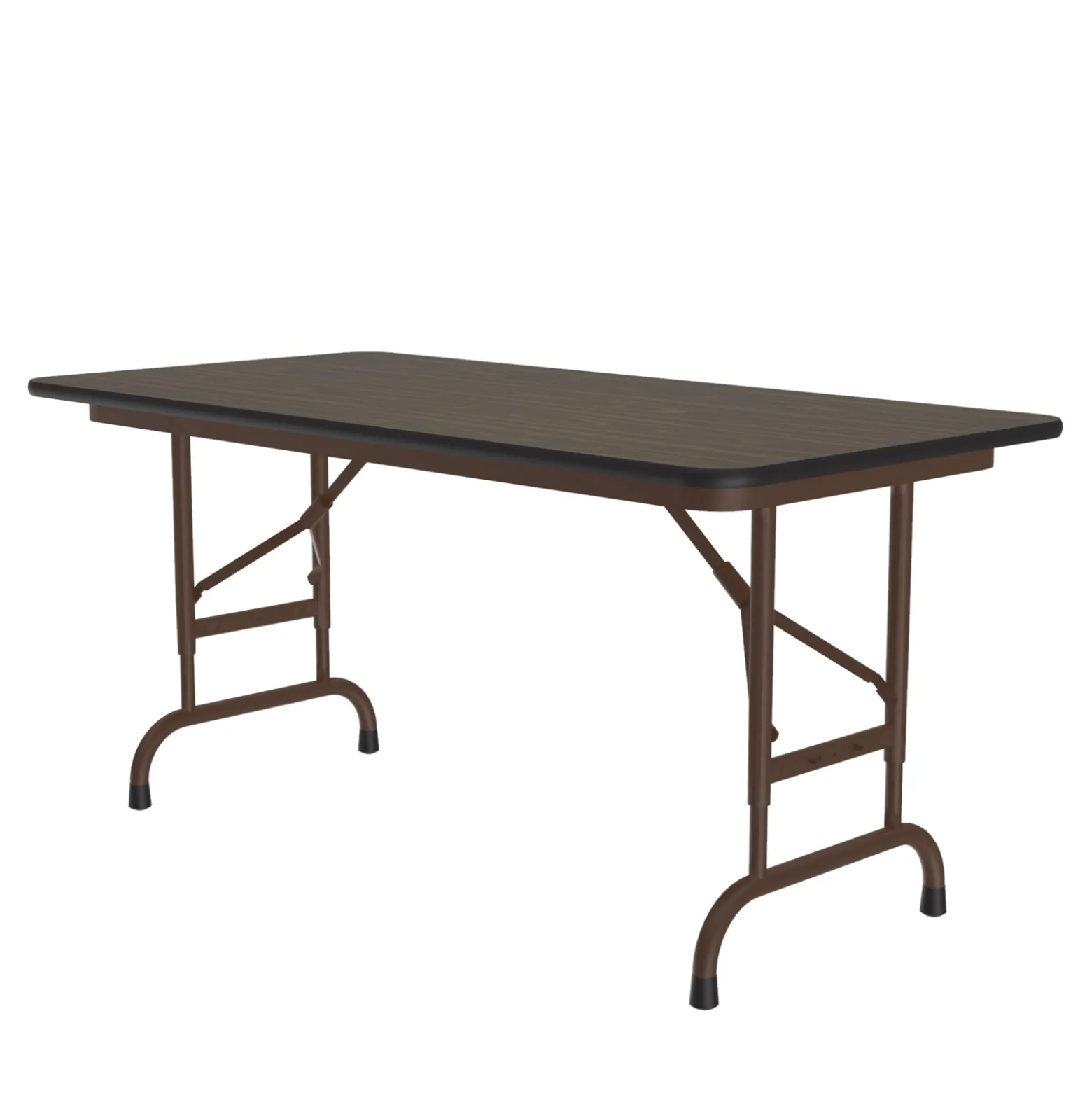Adjustable Height Folding Table 24"W x 48"L x 22-32"H